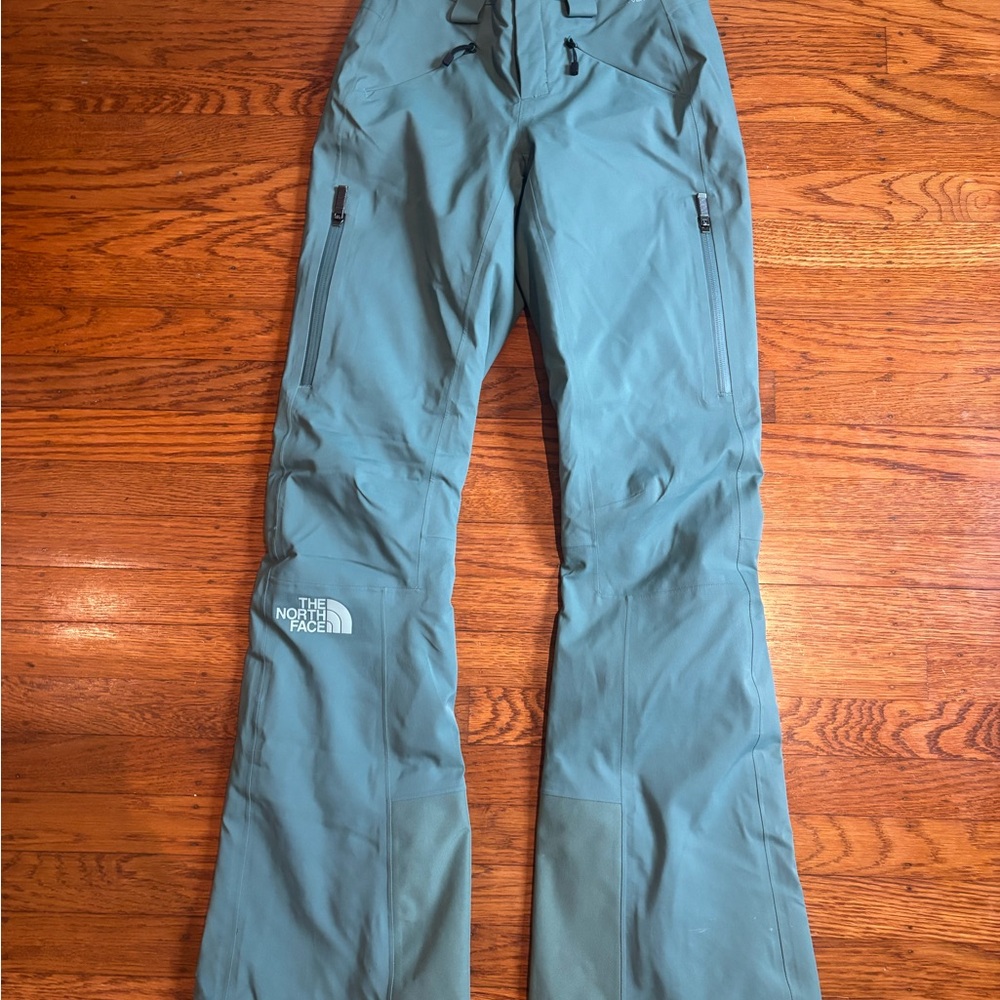 The North Face Teal Snow Pants-XS/Long